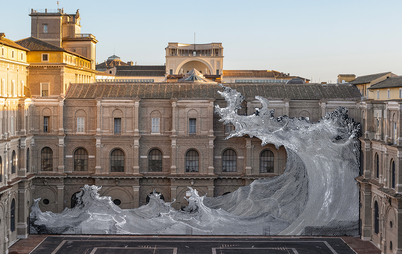 JR Installation view Catastrofe e Meraviglia - AQVA Credits HF4 Communication